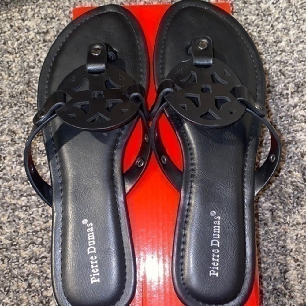 Black sandals